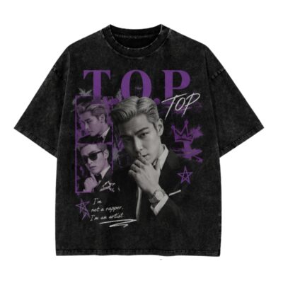 BigBang Top Mineral Wash T-Shirt