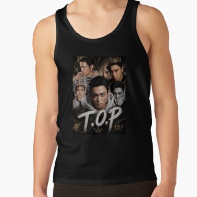 K Pop T O P Design Gift Idea Bigbang Tank Top