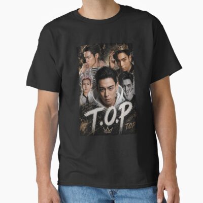 K Pop T O P Design Gift Idea Bigbang T-shirt