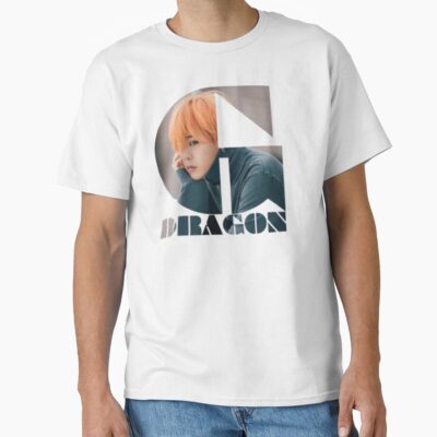 Bigbang G Dragon Typography T-shirt
