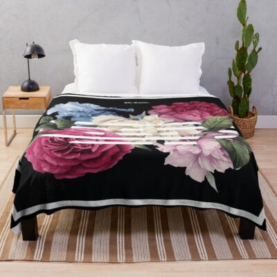 Bigbang Flower Road Throw Blanket