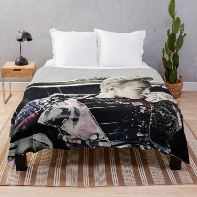 Bigbang G Dragon 001 Throw Blanket