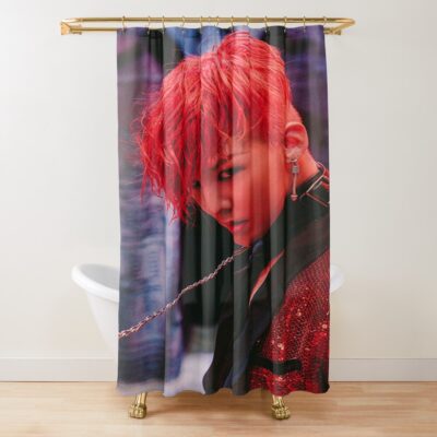 Bigbang G Dragon Shower Curtain