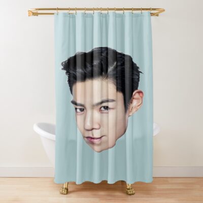 Top Bigbang Handsome Shower Curtain