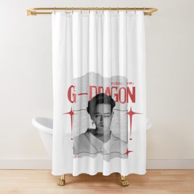 G Dragon Bigbang Kwon Ji Yong Shower Curtain