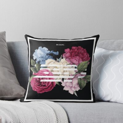 Bigbang Flower Road Throw Pillow