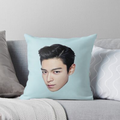 Bigbang Top Handsome Throw Pillow